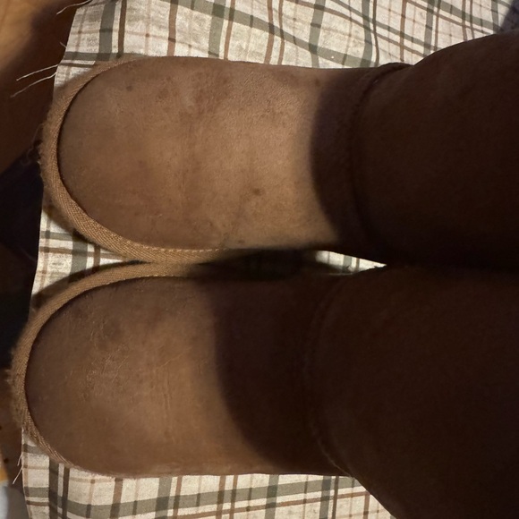 UGG Classic Short Boots in Tan - Picture 4 of 5